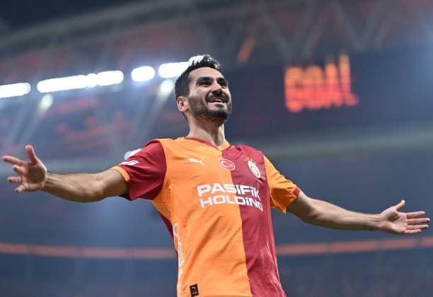 Galatasaray v Genclerbirligi - Turkish Super Lig ISTANBUL, TURKIYE - NOVEMBER 22: Galatasaray’s Ilkay Gundogan celebrates after scoring a goal during the Trendyol Super Lig week 13 match between Galatasaray and Genclerbirligi at RAMS Park in Istanbul, Turkiye, on November 22, 2025. Abdulhamid Hosbas Anadolu Istanbul Turkey. Editorial use only. Please get in touch for any other usage.  Copyright: x2025xAnadoluxAbdulhamidxHosbasx