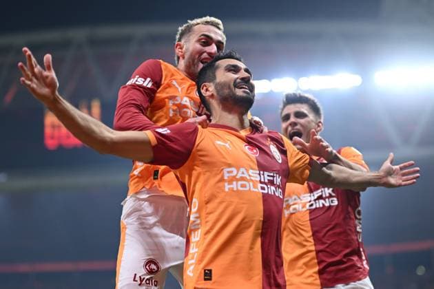 Galatasaray v Genclerbirligi - Turkish Super Lig ISTANBUL, TURKIYE - NOVEMBER 22: Galatasaray’s Ilkay Gundogan celebrates after scoring a goal during the Trendyol Super Lig week 13 match between Galatasaray and Genclerbirligi at RAMS Park in Istanbul, Turkiye, on November 22, 2025. Abdulhamid Hosbas Anadolu Istanbul Turkey. Editorial use only. Please get in touch for any other usage.  Copyright: x2025xAnadoluxAbdulhamidxHosbasx