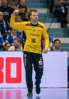 Tomas Mrkva (SC DHfK Leipzig) VfL Gummersbach - SC DHfK Leipzig, Handball Daikin HBL Handball Bundesliga, 13, Spieltag, 22.11.2025 Copyright: HMBxMedia xMarcoxBader