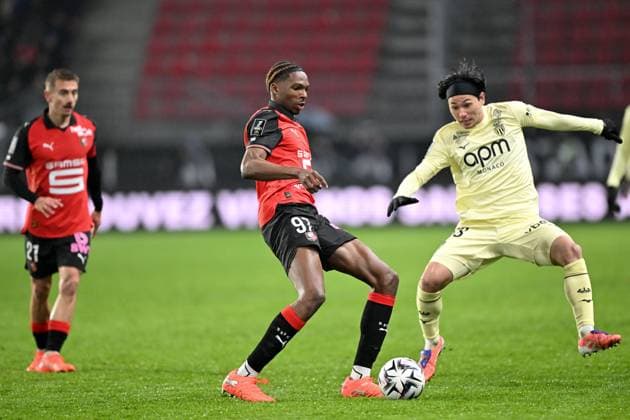 Stade Rennais FC v AS Monaco - Ligue 1 McDonald s 2025 2026 97 Jeremy JACQUET (srfc) during the Ligue 1 McDonald s match between Rennes and Monaco at Roazhon Park on November 22, 2025 in Rennes, France. Rennes France  Copyright: xFEPx 776417223