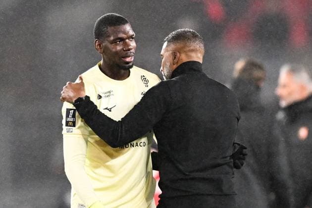 Stade Rennais FC v AS Monaco - Ligue 1 McDonald s 2025 2026 08 Paul POGBA (asm) during the Ligue 1 McDonald s match between Rennes and Monaco at Roazhon Park on November 22, 2025 in Rennes, France. Rennes France  Copyright: xFEPx 776417223