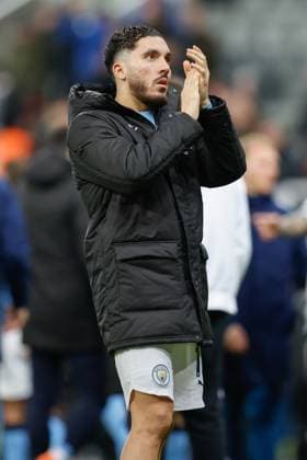Newcastle United v Manchester City Premier League 22 11 2025. Rayan Cherki of Manchester City at full time during the Premier League match between Newcastle United and Manchester City at St. James s Park, Newcastle, England on 22 November 2025. Newcastle St. James s Park Tyne and Wear England Editorial use only DataCo restrictions apply See www.football-dataco.com , Copyright: xCraigxCowanx PSI-23242-0090