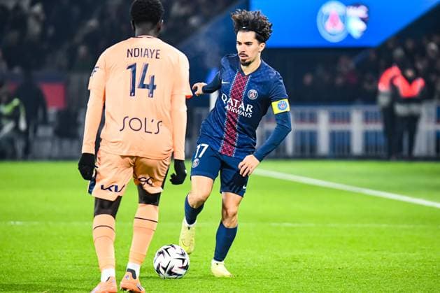 FOOTBALL : Paris Saint Germain vs Havre AC - Ligue 1 McDonalds - JournÃ e 13 - 22 11 2025 Vitinha (Paris SG) ParisFrance  Copyright: xBaptistexAutissierx