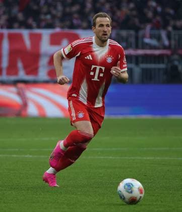 22.11.2025, 1. Bundesliga , FC Bayern vs SC Freiburg, Allianz Arena Muenchen, Fussball, im Bild: Harry Kane (FC Bayern Muenchen)