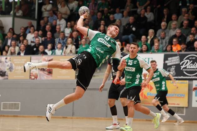22.11.2025, Handball, Herren, 3. Liga, Staffel Süd-West, Saison 2025 2026, HG Saarlouis - TV Gelnhausen, Sven Eberlein (HG Saarlouis) Saarlouis Stadtgartenhalle Saarland Deutschland (DEU) Copyright: xSebastianxBachx