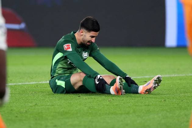 VfL vs. Leverkusen, 1. BL Wolfsburg, 22.11.2025, FUßBALL - VfL Wolfsburg vs. Bayer 04 Leverkusen, 1. BL, Saison 2025 26. Mohammed Amoura (VfL Wolfsburg) Wolfsburg