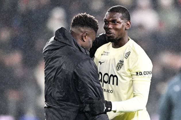 Stade Rennais FC v AS Monaco - Ligue 1 McDonald s 2025 2026 08 Paul POGBA (asm) during the Ligue 1 McDonald s match between Rennes and Monaco at Roazhon Park on November 22, 2025 in Rennes, France. Rennes France  Copyright: xFEPx 776417223