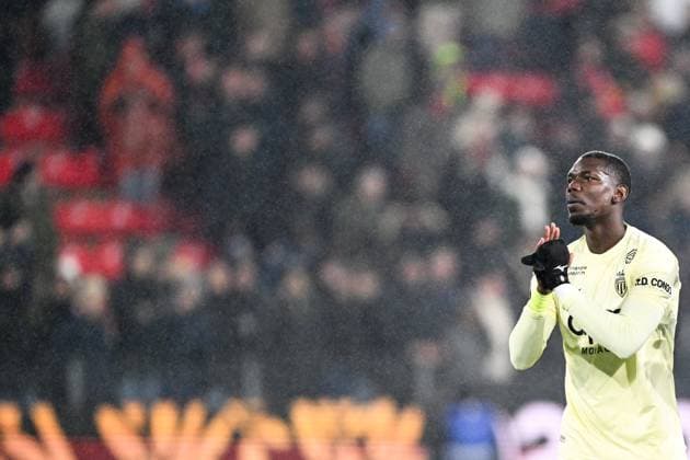Stade Rennais FC v AS Monaco - Ligue 1 McDonald s 2025 2026 08 Paul POGBA (asm) during the Ligue 1 McDonald s match between Rennes and Monaco at Roazhon Park on November 22, 2025 in Rennes, France. Rennes France  Copyright: xFEPx 776417223