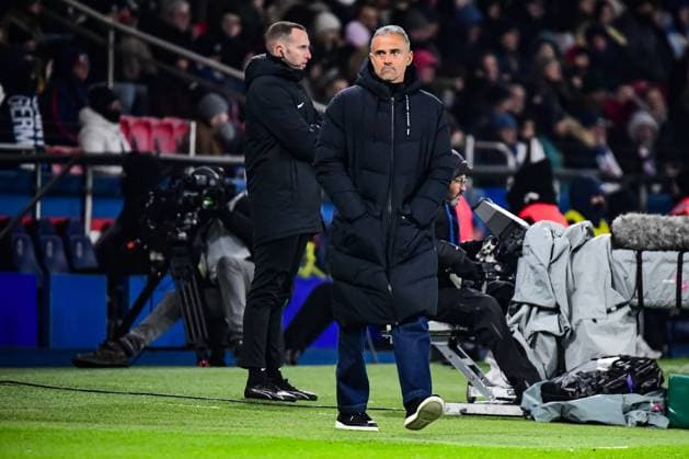 FOOTBALL : Paris Saint Germain vs Havre AC - Ligue 1 McDonalds - JournÃ e 13 - 22 11 2025 Luis Enrique (Paris SG) ParisFrance  Copyright: xBaptistexAutissierx