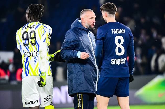 FOOTBALL : Paris Saint Germain vs Havre AC - Ligue 1 McDonalds - JournÃ e 13 - 22 11 2025 Didier Digard (AC Le Havre) ParisFrance  Copyright: xBaptistexAutissierx