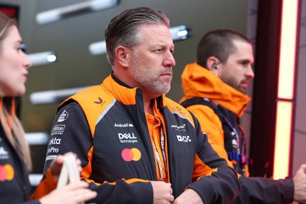 Formula 1 Las Vegas Grand Prix 2025 McLaren Chief Executive Zak Brown during the Formula 1 Heineken Las Vegas Grand Prix 2025 at the Las Vegas Strip Circuit, Nevada, United States on 22 November 2025 Credit: Shaun Brooks Every Second Media Editorial use only. All images are copyright Every Second Media Limited. No images may be reproduced without prior permission. Copyright: xIMAGO EveryxSecondxMediax ESM-1645-0012 ShaunxBrooksx xEveryxSecondxMediax