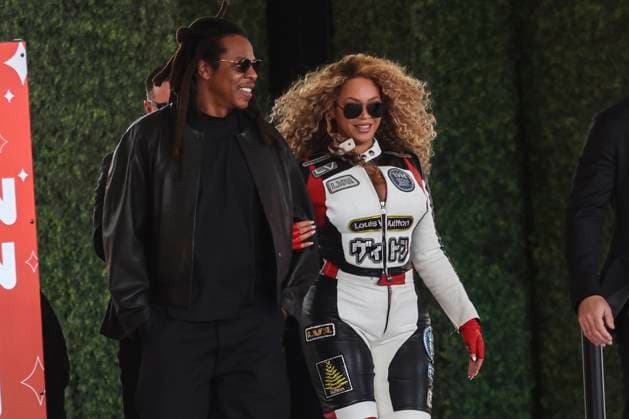 Formula1; Round22; Las Vegas Grand Prix; USA Beyonce and Jay-Z during Formula1 Heineken Las Vegas Grand Prix on november 22., 2025 in Las Vegas Strip Circuit, United States Of America Zsombor Toth Las Vegas Las Vegas Strip Circuit Nevada United States Of America
