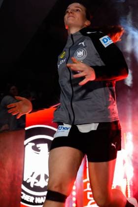 Handball, Frauen Laenderspiel - Deutschland - Schweiz Julia Maidhof (Deutschland) Goeppeingen EWS Arena Deutschland
