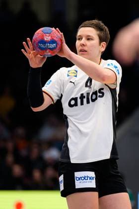 Handball, Frauen Laenderspiel - Deutschland - Schweiz Alina Grijseels (Deutschland) Goeppeingen EWS Arena Deutschland