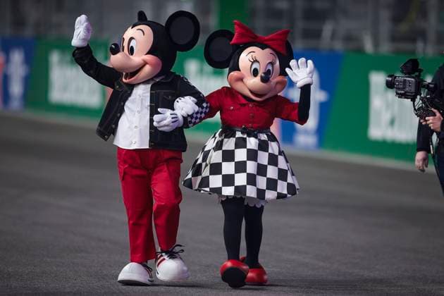 F1 - LAS VEGAS GRAND PRIX 2025 Mickey & Friends parternship F1 and Disney during the 2025 Formula 1 Las Vegas Grand Prix, 22th round of the 2025 FIA Formula One World Championship, WM, Weltmeisterschaft from November 21 to 23, 2025 on the Las Vegas Strip Circuit, in Paradise, Nevada, United States of America - ParadiseUnited States  Copyright: xEricxAlonsox