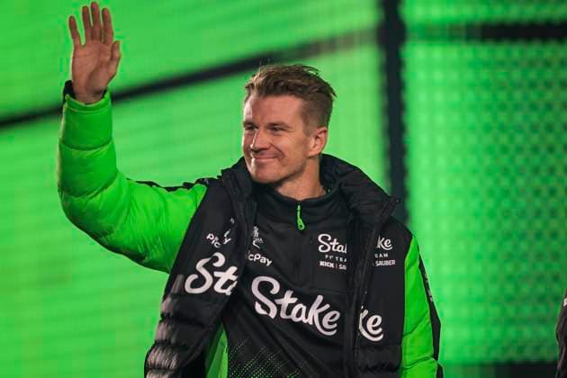 F1 - LAS VEGAS GRAND PRIX 2025 HULKENBERG Nico (ger), Stake F1 Team Kick C45, portrait during the 2025 Formula 1 Las Vegas Grand Prix, 22th round of the 2025 FIA Formula One World Championship, WM, Weltmeisterschaft from November 21 to 23, 2025 on the Las Vegas Strip Circuit, in Paradise, Nevada, United States of America - ParadiseUnited States  Copyright: xEricxAlonsox
