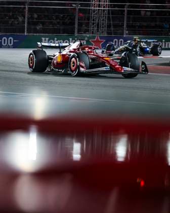 F1 - LAS VEGAS GRAND PRIX 2025 16 LECLERC Charles (mco), Scuderia Ferrari SF-25, action during the 2025 Formula 1 Las Vegas Grand Prix, 22th round of the 2025 FIA Formula One World Championship, WM, Weltmeisterschaft from November 21 to 23, 2025 on the Las Vegas Strip Circuit, in Paradise, Nevada, United States of America - ParadiseUnited States  Copyright: xJoaoxFilipex
