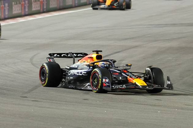 Max Verstappen (Oracle Red Bull Racing 1), Grosser Preis von Las Vegas, Motorsport, Herren, Formel 1, Rennen, 22.11.2025 Las Vegas Nevada USA