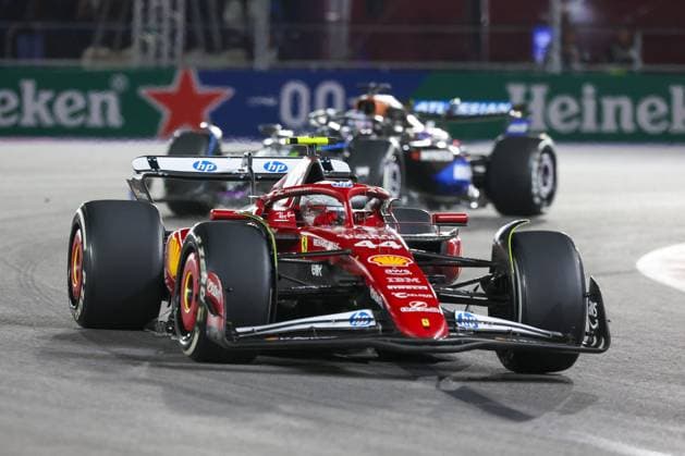 Lewis Hamilton (Scuderia Ferrari HP 44), Grosser Preis von Las Vegas, Motorsport, Herren, Formel 1, Rennen, 22.11.2025 Las Vegas Nevada USA