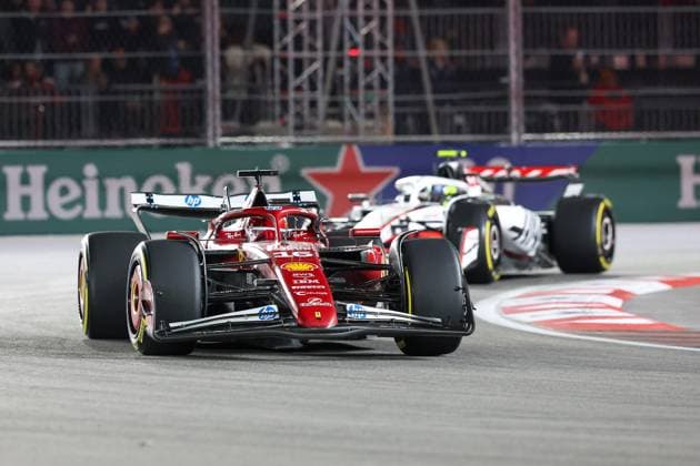 Charles Leclerc (Scuderia Ferrari HP 16), Grosser Preis von Las Vegas, Motorsport, Herren, Formel 1, Rennen, 22.11.2025 Las Vegas Nevada USA