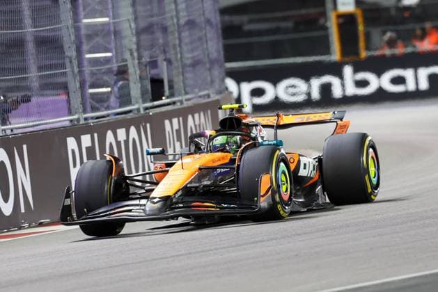 Lando Norris (McLaren Formula 1 Team 4), Grosser Preis von Las Vegas, Motorsport, Herren, Formel 1, Rennen, 22.11.2025 Las Vegas Nevada USA