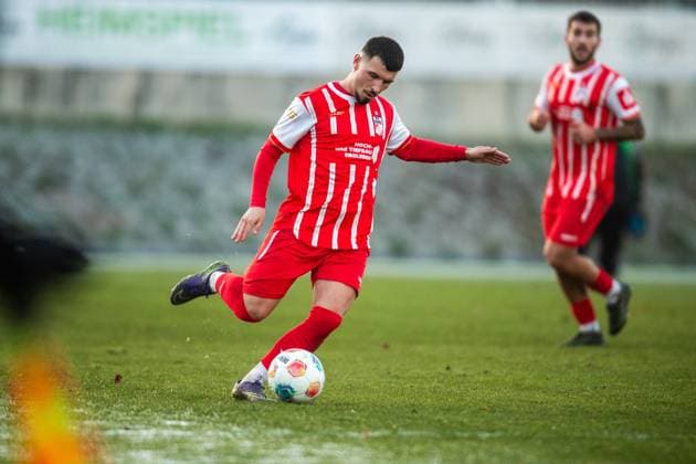 Berlin , 221125 , Fussball Regionalliga Nordost FC Hertha 03 Zehlendorf - FC Rot Weiß Erfurt im Bild: Stanislav Fehler (Erfurt)