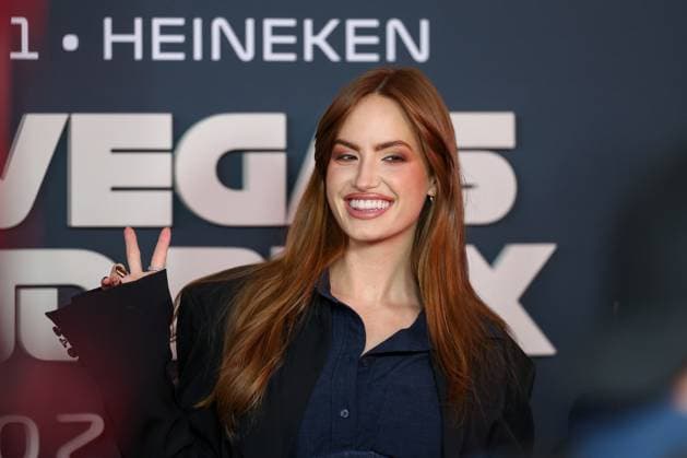 Amerikanische Influencerin, Haley Kalil, Grosser Preis von Las Vegas, Motorsport, Herren, Formel 1, Rennen, 22.11.2025 Las Vegas Nevada USA
