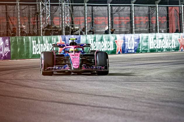 Franco Colapinto (ARG) - Alpine F1 during the Sunday of the Formula 1 Heineken Las Vegas Grand Prix 2025 at Las Vegas Strip Circuit, ahead of Round 22 of 24 of the 2025 FIA Formula One World Championship, WM, Weltmeisterschaft (November 20-23, 2025). Formula 1 Heineken Las Vegas Grand Prix 2025