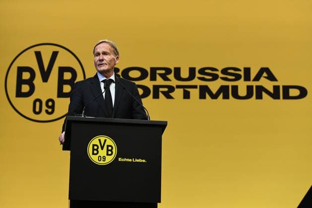 Mitgliederversammlung Borussia Dortmund am 23.11.2025 in der Westfalenhalle in Dortmund Hans-Joachim Watzke ( Vorsitzender der Geschäftsführung Dortmund )