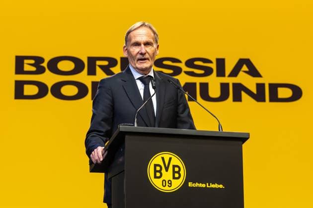 23.11.2025, Fussball, Saison 2025 2026, 1. Bundesliga, Mitgliederversammlung Borussia Dortmund, Vorsitzender der Geschäftsführung Hans-Joachim Watzke (Borussia Dortmund), Dortmund Messe Wetsfalenhalle NRW Deutschland xRHR-FOTO DEx Copyright: DennisxEwert RHR-FOTOx RHR-FOTO DE