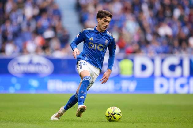 Real Oviedo v Rayo Vallecano - LaLiga EA Sports Nacho Vidal of Real Oviedo in action during the LaLiga EA Sports match between Real Oviedo and Rayo Vallecano at Carlos Tartiere on November 23, 2025, in Oviedo, Spain. Oviedo Carlos Tartiere Asturias Spain RL_ROVvRAYV_000063 Copyright: xRicardoxLarreinax