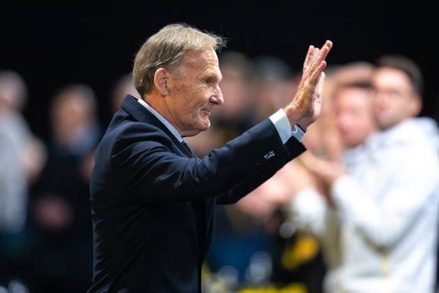 23.11.2025, Fussball, Saison 2025 2026, 1. Bundesliga, Mitgliederversammlung Borussia Dortmund, Vorsitzender der Geschäftsführung Hans-Joachim Watzke (Borussia Dortmund) wird aus seinem Amt verabschiedet, Dortmund Messe Wetsfalenhalle NRW Deutschland xRHR-FOTO DEx Copyright: DennisxEwert RHR-FOTOx RHR-FOTO DE
