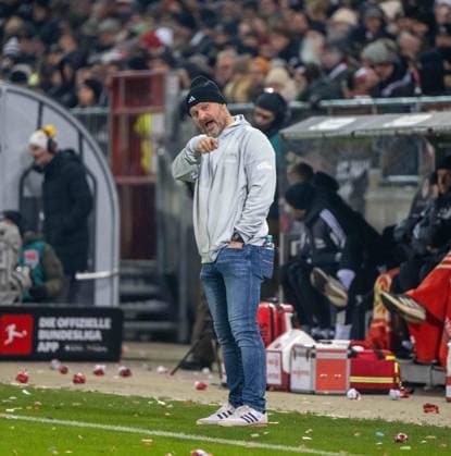 Fussball, Herren, Saison 2025 2026, 1. Bundesliga (11. Spieltag), FC St. Pauli - 1. FC Union Berlin, Trainer Steffen Baumgart (1. FC Union Berlin), 23.11. 2025, Copyright: xMatthiasxKochx