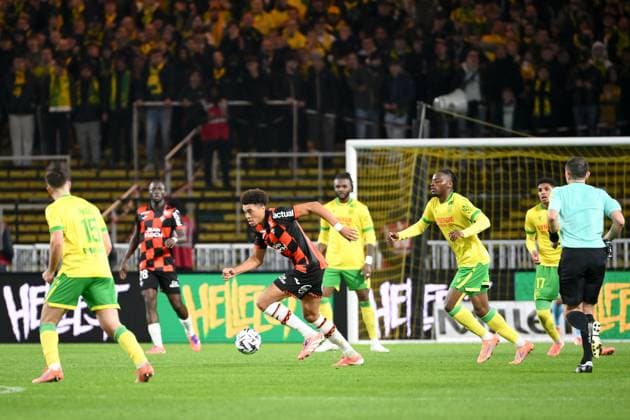 FC Nantes v FC Lorient - Ligue 1 McDonald s 2025 2026 08 Noah CADIOU (fcl) during the Ligue 1 McDonald s match between Nantes and Lorient at Stade de la Beaujoire on November 23, 2025 in Nantes, France. Nantes France  Copyright: xFEPx 776348203