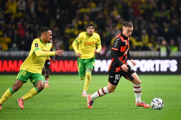 FC Nantes v FC Lorient - Ligue 1 McDonald s 2025 2026 10 Pablo PAGIS (fcl) during the Ligue 1 McDonald s match between Nantes and Lorient at Stade de la Beaujoire on November 23, 2025 in Nantes, France. Nantes France  Copyright: xFEPx 776348203