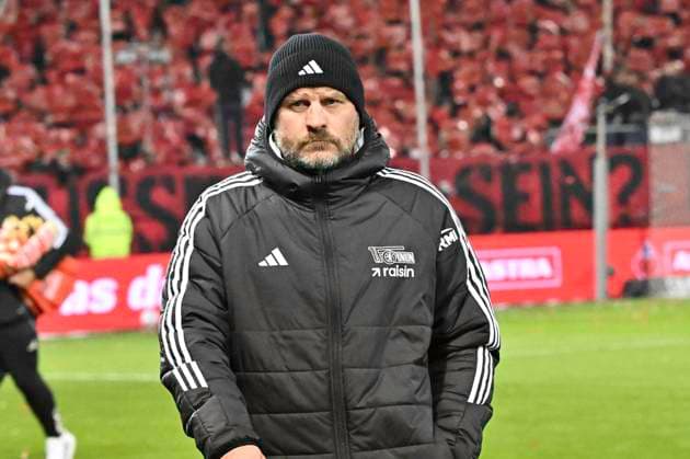 GER; 1 FBL, FC St. Pauli vs 1. FC Union Berlin 23.11.2025, Millerntorstadion, Hamburg, GER; 1. FBL, FC St. Pauli vs 1. FC Union Berlin im Bild Trainer Steffen Baumgart (Berlin)