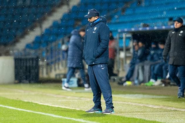 23.11.2025, xkwix, Fußball, Regionalliga West, VfL Bochum 1848 U21, U 21 - FC Gütersloh, Vonovia Ruhrstadion: Heiko Butscher (VfL Bochum U21 Cheftrainer) NRW Deutschland