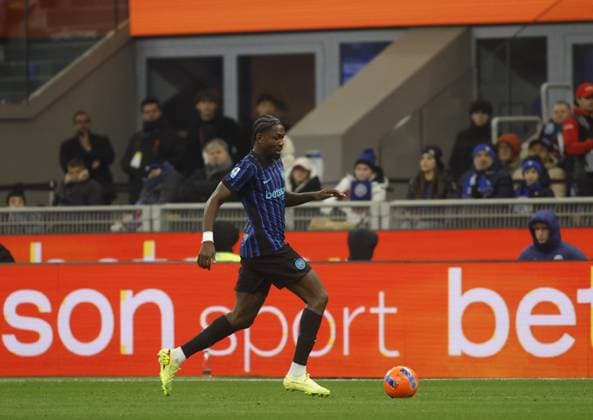 Marcus Thuram of FC Inter during the Italian Serie A, 2025 26 season, football match between Inter FC and AC Milan on 23 November 2025, at â?? Giuseppe Meazza stadium, San Siro, Milan, Italy. Photo Nderim KACELI  Copyright: xNderimxKaceli IPAxSportx xipa-agency.netx xx IPA_68308903 IPA_Agency_IPA68308903