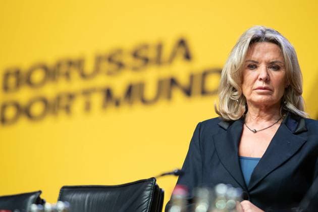 Silke SEIDEL, Aufsichtsratsvorsitzende, Hauptversammlung der Borussia Dortmund GmbH & Co. KGaA, Dortmunder Westfalenhalle, 24.11.2025 oÂ