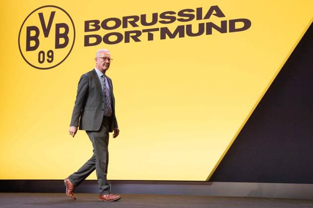 Thomas TRESS, Treß, Vorstandsmitglied, Finanzvorstand, CFO, Hauptversammlung der Borussia Dortmund GmbH & Co. KGaA, Dortmunder Westfalenhalle, 24.11.2025 oÂ