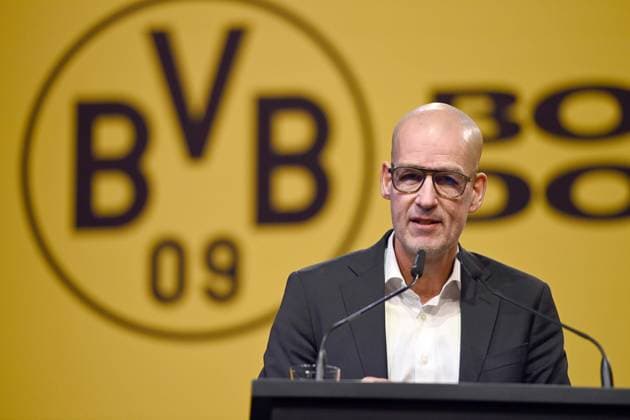 Carsten CRAMER, Vorstandsmitglied, Hauptversammlung der Borussia Dortmund GmbH & Co. KGaA, Dortmunder Westfalenhalle, 24.11.2025 oÂ