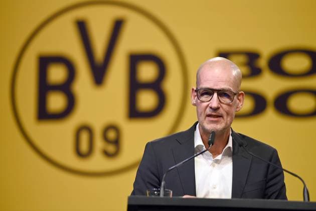Carsten CRAMER, Vorstandsmitglied, Hauptversammlung der Borussia Dortmund GmbH & Co. KGaA, Dortmunder Westfalenhalle, 24.11.2025 oÂ