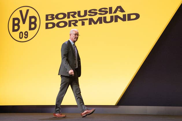 Thomas TRESS, Treß, Vorstandsmitglied, Finanzvorstand, CFO, Hauptversammlung der Borussia Dortmund GmbH & Co. KGaA, Dortmunder Westfalenhalle, 24.11.2025 oÂ