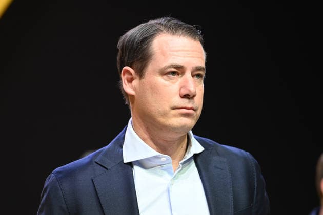 Lars RICKEN, Vorstandsmitglied, Hauptversammlung der Borussia Dortmund GmbH & Co. KGaA, Dortmunder Westfalenhalle, 24.11.2025 oÂ