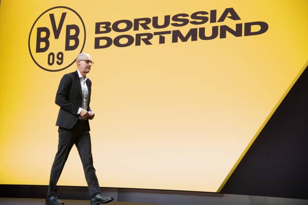 Carsten CRAMER, Vorstandsmitglied, Hauptversammlung der Borussia Dortmund GmbH & Co. KGaA, Dortmunder Westfalenhalle, 24.11.2025 oÂ