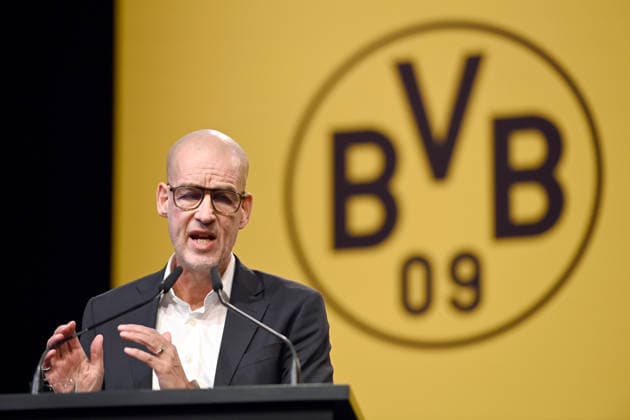 Carsten CRAMER, Vorstandsmitglied, Hauptversammlung der Borussia Dortmund GmbH & Co. KGaA, Dortmunder Westfalenhalle, 24.11.2025 oÂ