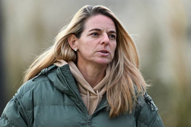 Nia Kuenzer (Deutschland, Sportdirektorin) beim Training, GER, UEFA Nations League, Training der Frauen Fussball-Nationalmannschaft vor dem finalspiel Deutschland vs Spanien, 24.11.2025. GER, UEFA Nations League, Training der Frauen Fussball-Nationalmannschaft vor dem finalspiel Deutschland vs Spanien, 24.11.2025. Frankfurt am Main Copyright: xEibner-Pressefoto FlorianxWiegandx EP_FWD