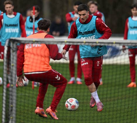 25.11.2025, xophax, Fussball 1.Bundesliga, 1.FC Koeln Training Said El Mala ( 1. FC Köln ) Koeln