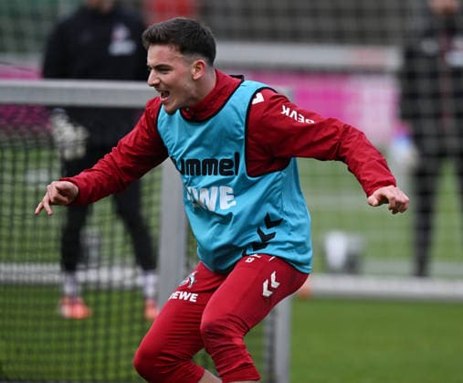 25.11.2025, xophax, Fussball 1.Bundesliga, 1.FC Koeln Training Said El Mala ( 1. FC Köln ) Koeln