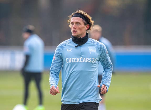 Fussball, Herren, Saison 2025 26, 2. Bundesliga, Hertha BSC, Training, Fabian Reese (Hertha BSC), 25.11. 2025,
